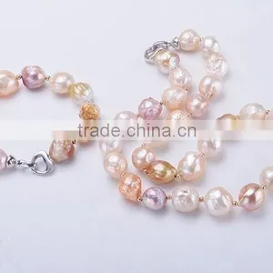 Fashion 5-6 mm Freshwater Pearl Jewelry Sets thumbnail-1