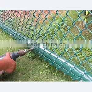 Diamond Shape PVC Coated Chain Link Fence thumbnail-5