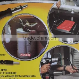 12" Snake Bit Drill Bit Universal Extender Set thumbnail-2