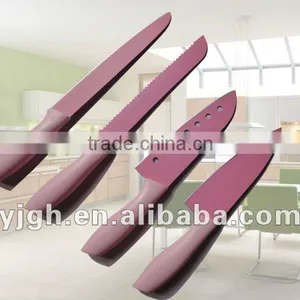 4pcs Non-stick pp Handle Color Knife Set thumbnail-1