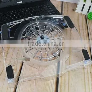 Notebook Cooling Pad 3 Fans With Led Lights thumbnail-1