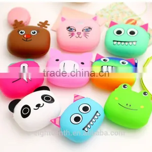 2016 Fashionable Lovely Colorful Emoji Cartoon Purse Funny Wallet Zipper Notecase for Christmas Gift thumbnail-1