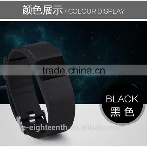 TW64S Smart Wrist Band Heart Rate Moniter Fitness Tracker Sports Pedometer Bluetooth Bracelet Waterproof Watch thumbnail-3