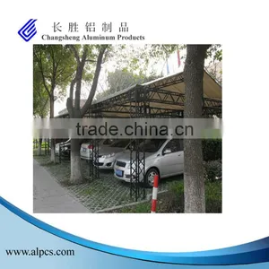 Long and Strong Outdoor Aluminum Carpots thumbnail-1