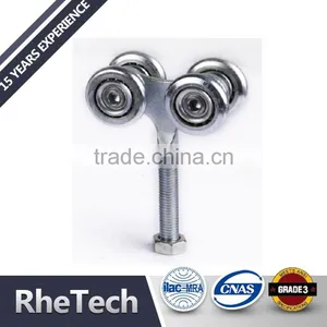 Heavy Duty Cabinet Glass Hanging Sliding Door Hardware System thumbnail-1