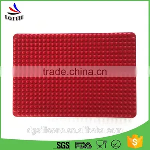 China Manufacturer Custom Private Label Silicone Baking Mat Set, Non Stick Silicone Baking Mat thumbnail-3