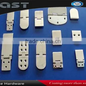 Mirror Polished Stainless Steel Hinge, Glass Door Hinge, Cabinet Hinge thumbnail-1