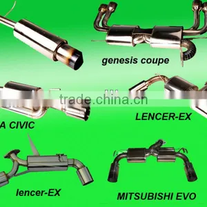 Racing Catback With Exhaust Muffler thumbnail-1