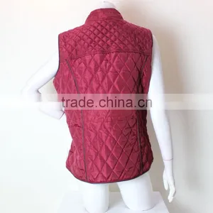 Fashion Customized And Printed Various Ladies Padded Vest thumbnail-2