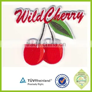 Cherry Fruit Felt Embroidery Patch thumbnail-1