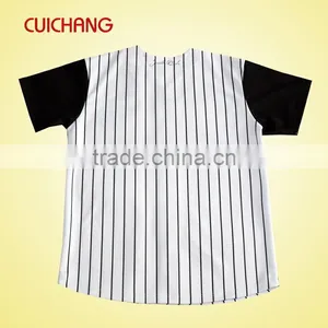 Baseball Jersey,Wholesale Polyester/spandex Heat Transfer Printing Custom Design Fashion Custom Design Baseball Jersey thumbnail-2