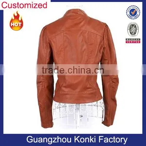 Wholesale Winter Leather Jackets Women 2017 thumbnail-4