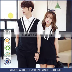 Summer Design China Manufacture Korean High School Uniforms Vest thumbnail-1