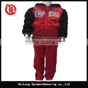Boys 100% Polyester Fleece Clothing Set Children Casual Apparel thumbnail-1