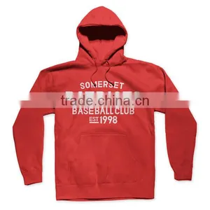 Fleece Hood Custom Logo Embroidery Hoodies thumbnail-1