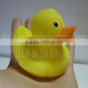 Wholesale 7cm Floating Squeaky Yellow Promotional Rubber Duck With Logo thumbnail-1