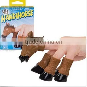Prancing Handihorse Pony Horse Hand Finger ,horse Finger Puppet thumbnail-1
