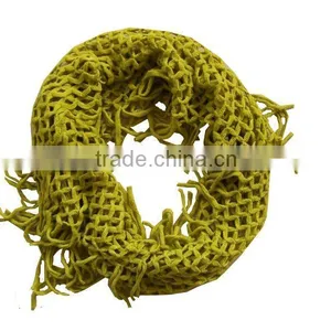 Winter Fashion Warp Knit Loop Scarf thumbnail-1