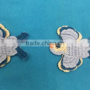 High Quality Crochet Animal Applique for Kids Garment thumbnail-1