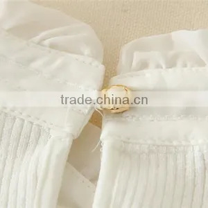 Model for Kids Knitted Solid Sweaters Mandarin Collar Children Cardigan Sweater for Girls thumbnail-5