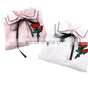 Zm50391b Autumn New Style Kids Clothing Long Sleeve Pure Cotton Lapel Trendy Children Shirt thumbnail-1