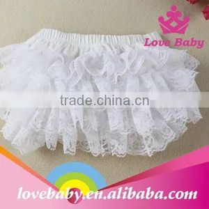 Newest Boutique Baby Girl Ruffle Shorts Bloomer Summer Cotton Underwear thumbnail-6