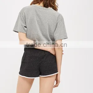 Wholesale Women Comfortable Casual Sleep Shorts With Tie Waist thumbnail-3