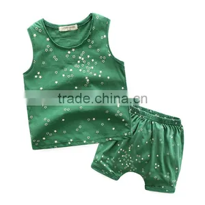 Wholesale Cool Kids Clothing Set for Summer thumbnail-3