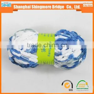 2016 Chinese Popular Colourful Polyester Fdy Yarn With 50g Ball for Knitting by Hand thumbnail-1