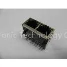 Dual Port IEEE 10 Pin RJ45 Connector With Magnetics EMI Fingers 10P8C Female thumbnail-1