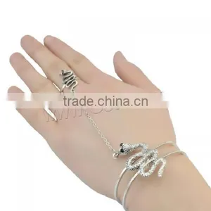 2017 New Fashion Ring Bracelet Zinc Alloy Snake Serpent Plated Plating Oval Chain thumbnail-3