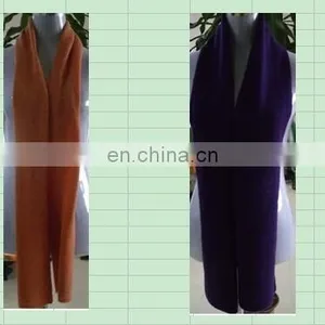 Luxury Plain Knitted 100% Pure Real Cashmere Scarf thumbnail-4