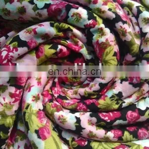 Winfar Textile Knit Single Jersey Super Soft Ring Spun Viscose Lycra Fabric Printed for Garment thumbnail-3
