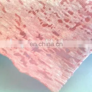 Winfar Textile Hot Sale CVC Polyester Cotton Jersey Knitted Burn Out Fabric thumbnail-6