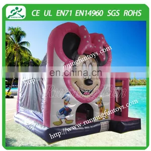 Factory Direct Inflatable Jumping Slide, Inflatable Bouncy Castle With Water Slide thumbnail-1