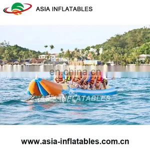 Inflatable Banana Whale Boat for 10 Person, Inflatable Water Sports Equipment thumbnail-4