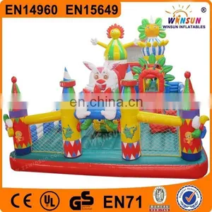 Largest Sunny Baby Theme Inflatable Used Soft Play Equipment for Sale thumbnail-1