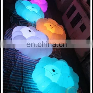 Wholesale Inflatbale White Clouds With LED Light Party Event Decoration On Sales thumbnail-1