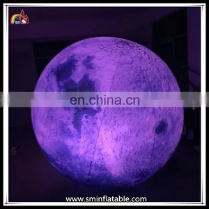 Festival Best !!! Inflatable LED Ball With Light Inside Lighting Planets Balloon Decoration thumbnail-6