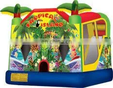 Inflatable Combo,slide Jumper, Cheap Inflatables C4017 thumbnail-1