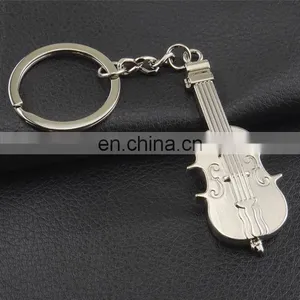 OEM High Quality Fashionable Custom Made Violin Keychain thumbnail-4