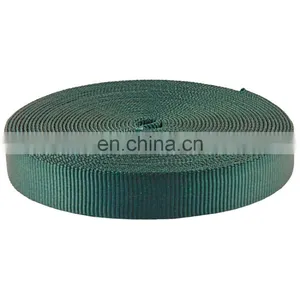 1 Inch Green Nylon Webbing thumbnail-1