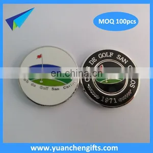 Custom Poker Chip Golf Ball Marker Magnetic Coin Golf Ball Marker thumbnail-4