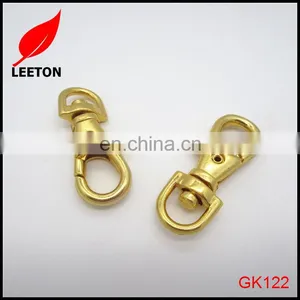 Factory Supply Small Gold Metal Snap Hook for Bag thumbnail-5