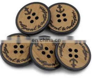 Custom Embossed Plastic Button For Clothing 4 Hole thumbnail-4