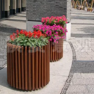 Light Weight Decking Board Plant Pot Outdoor Flower Boxes Colourfast thumbnail-1