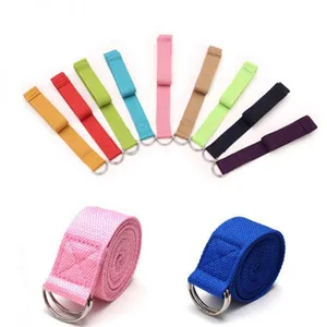 ECO Non-slip Exercise Workout Elastic Yoga Stretch Strap thumbnail-5