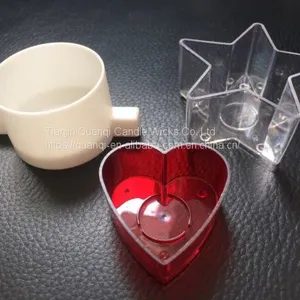 Cheap Clear Plastic Tealight Cup PP Material Candle Cup thumbnail-2