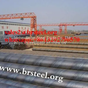 Tube Spiral/Spiral Pipe/SSAW Tube Spiral Welded Steel Pipe for Oil thumbnail-1