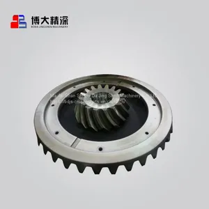 Apply to Metso Nordberg Cone Crusher Spare Accessories GP300 Drive Gear Pair thumbnail-2